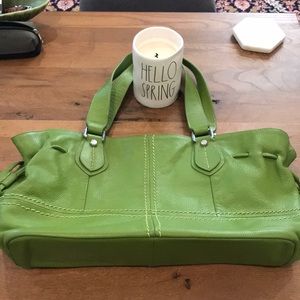 Leather Purse Tote Bag 💚